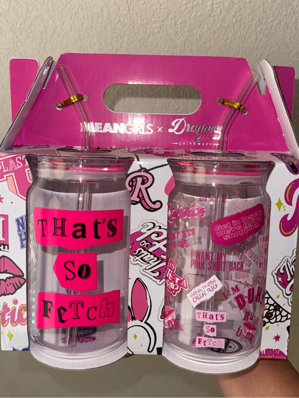 Mean Girls Drinking Glasses